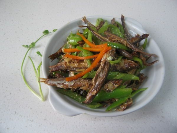 Smoked Fish with Green Pepper