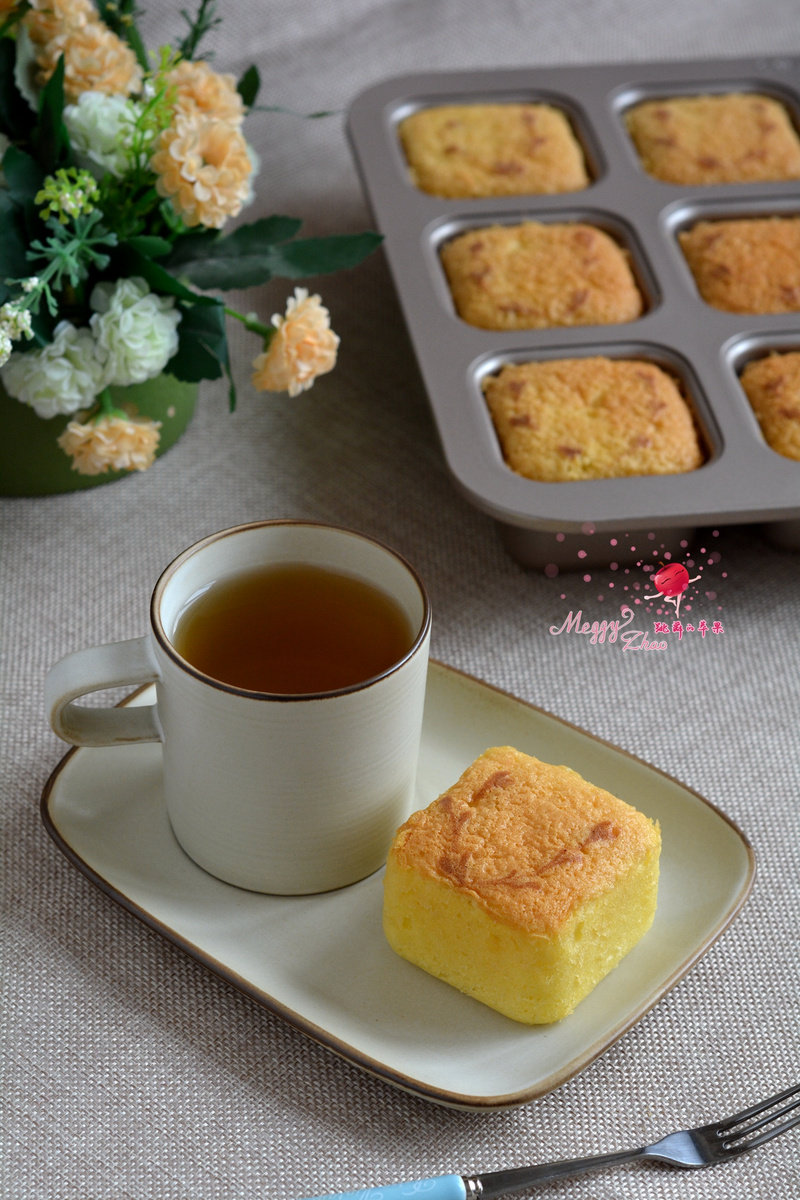 Sponge Flower Cake