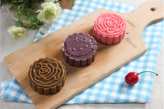 Mid-Autumn Festival Recipe - Colorful Printed Ice Skin Mooncakes