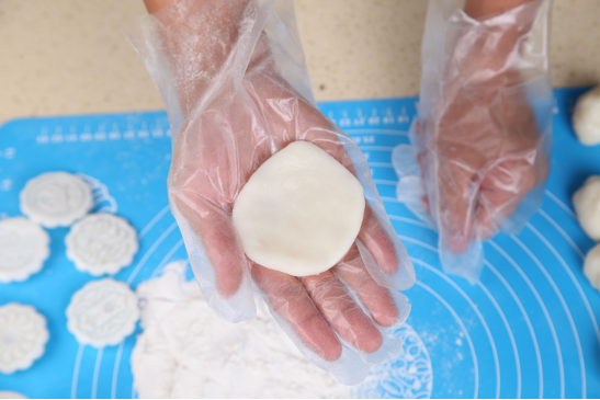 Mid-Autumn Festival Recipe - Colorful Printed Ice Skin Mooncakes Making Steps