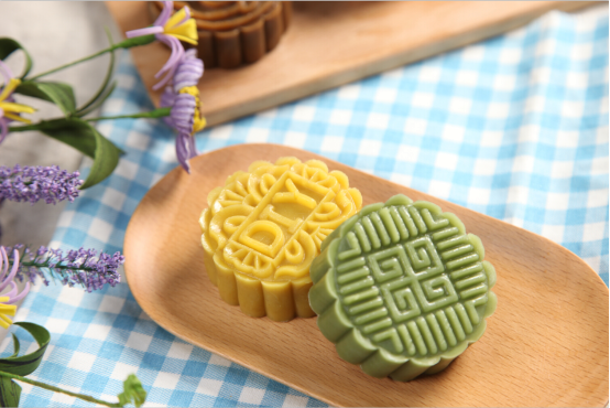 Mid-Autumn Festival Recipe - Colorful Printed Ice Skin Mooncakes Making Steps