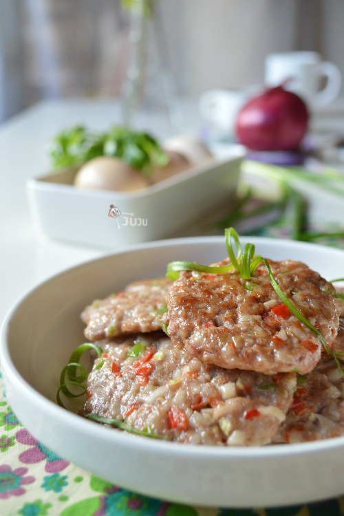 Lotus Root and Pork Patty