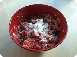 Steps for cooking Lotus Root and Pork Patty