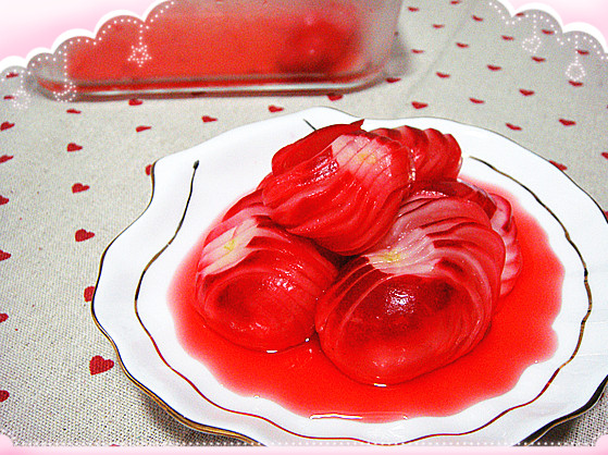 Sweet and Sour Cherry Radish Salad