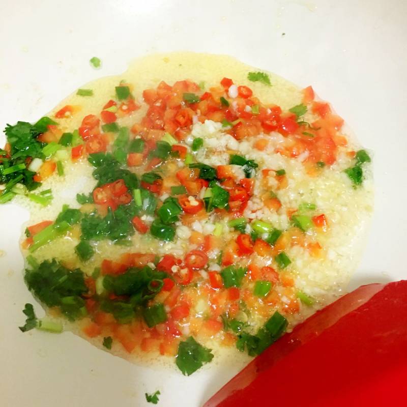 Garlic Shrimp and Oyster Steamed Vermicelli Steps