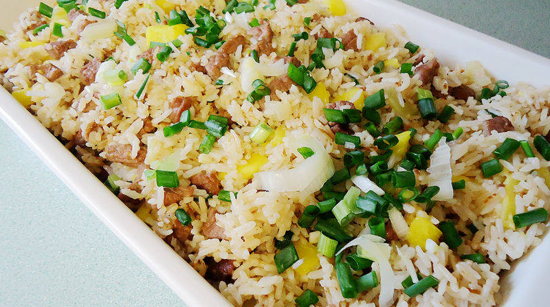 Beef and Pineapple Fried Rice