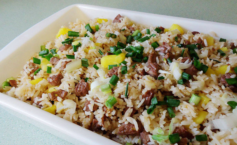 Beef and Pineapple Fried Rice