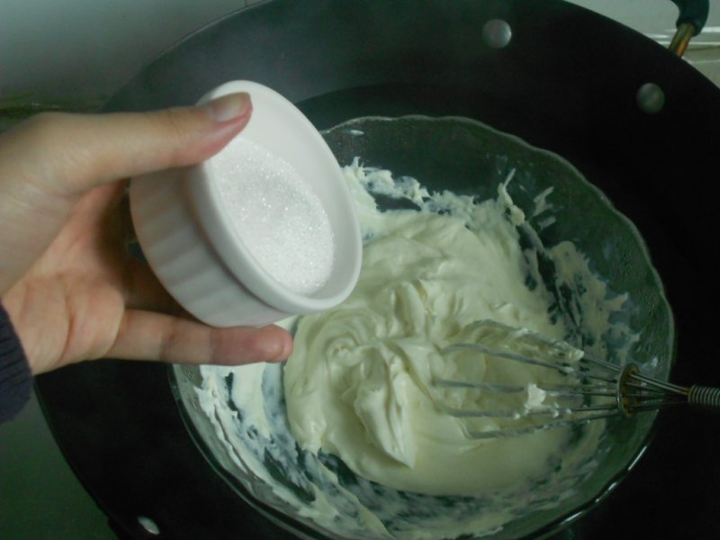 Marble Cheesecake Making Steps