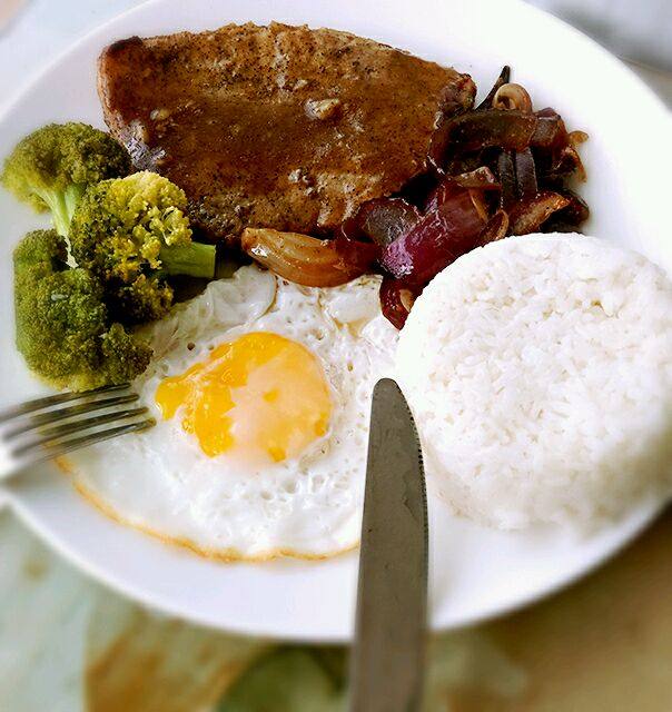 Black Pepper Pork Chop Meal Cooking Steps