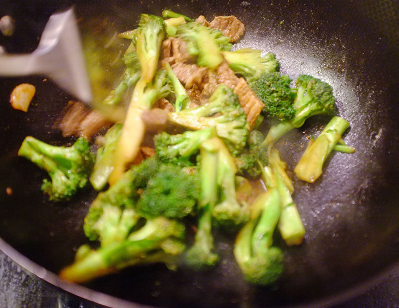 Steps to Make Beef and Broccoli Stir Fry with Satay Sauce