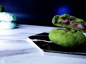 Mochi Filled Chocolate (Matcha) Lava Cookies Classic Recipe