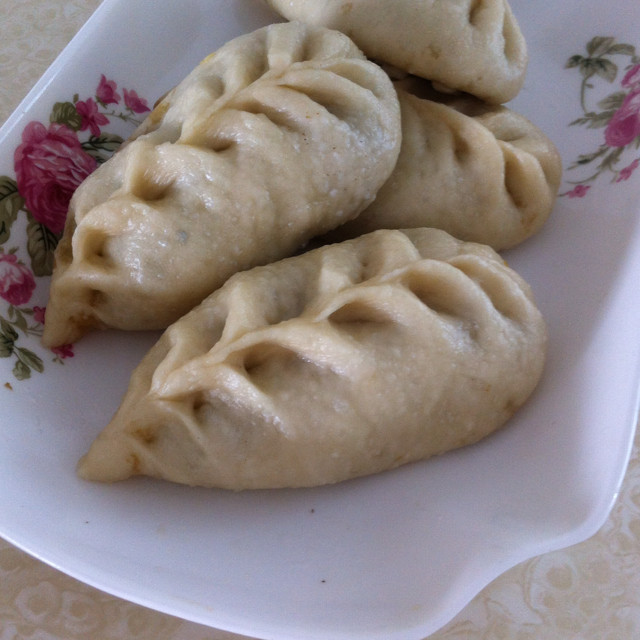 Shrimp and Leek Buns