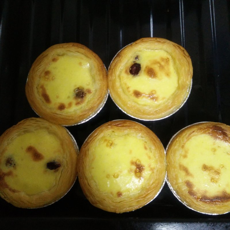 Cranberry Egg Tart Cooking Steps