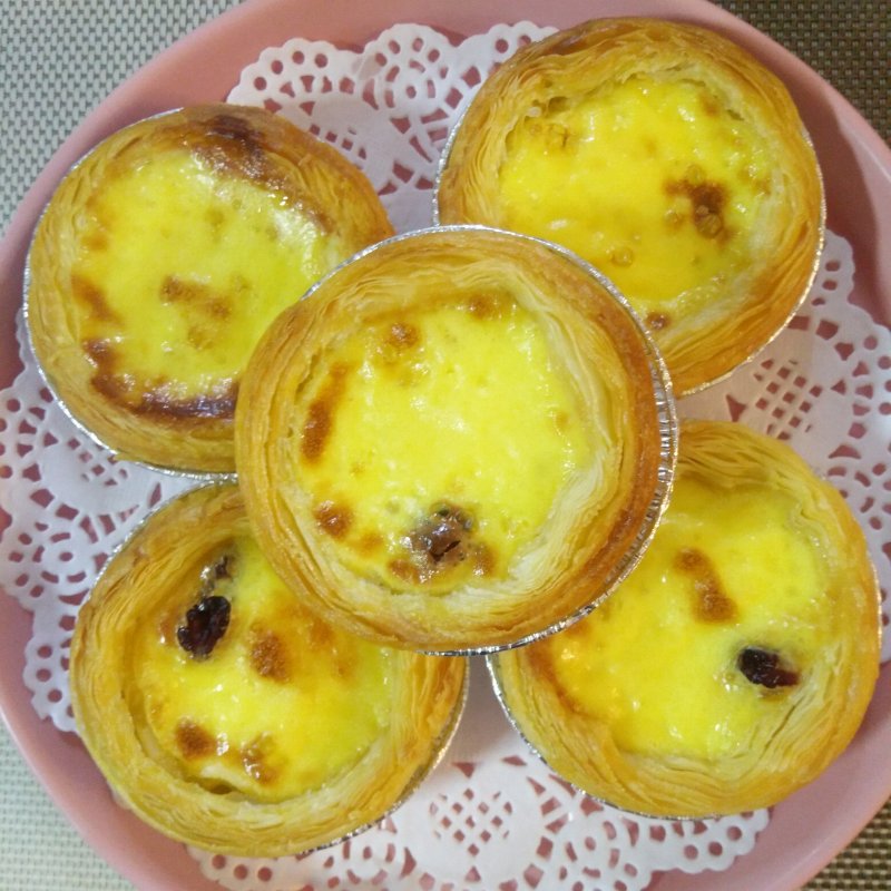 Cranberry Egg Tart Cooking Steps