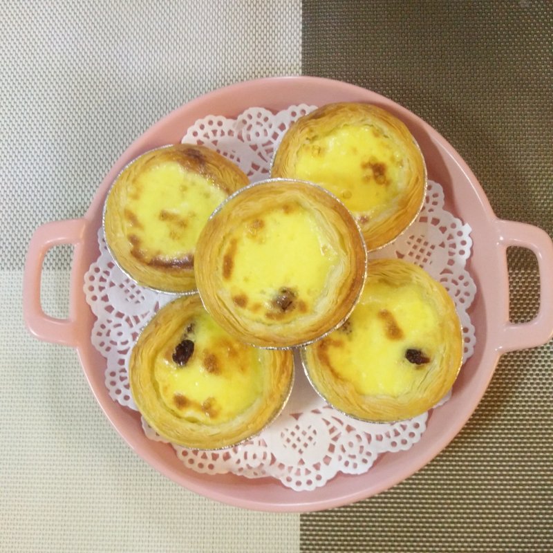 Cranberry Egg Tart Cooking Steps