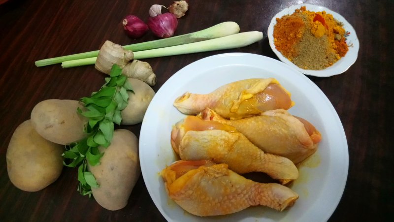 Steps for Cooking Curry Chicken