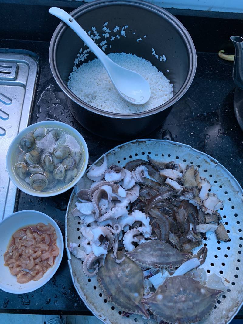 Steps to Make Seafood Congee