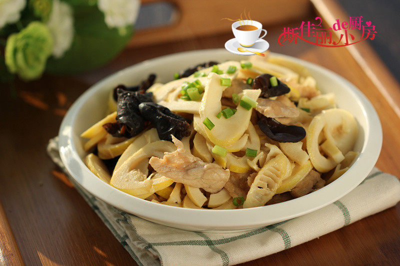 Stir-fried Pork with Bamboo Shoots