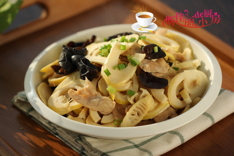 Steps for Stir-fried Pork with Bamboo Shoots