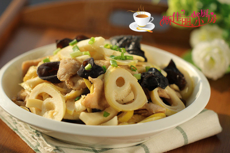 Stir-fried Pork with Bamboo Shoots