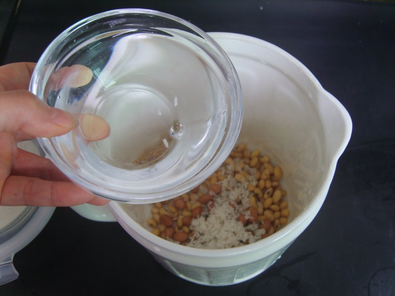 【Nutritious Rice Juice】- Peanut Milk Rice Juice Making Steps