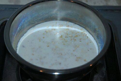 Steps for Making Oatmeal Coconut Milk