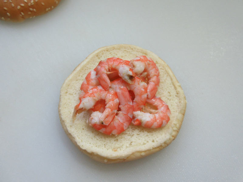 Steps for Making Shrimp Burger