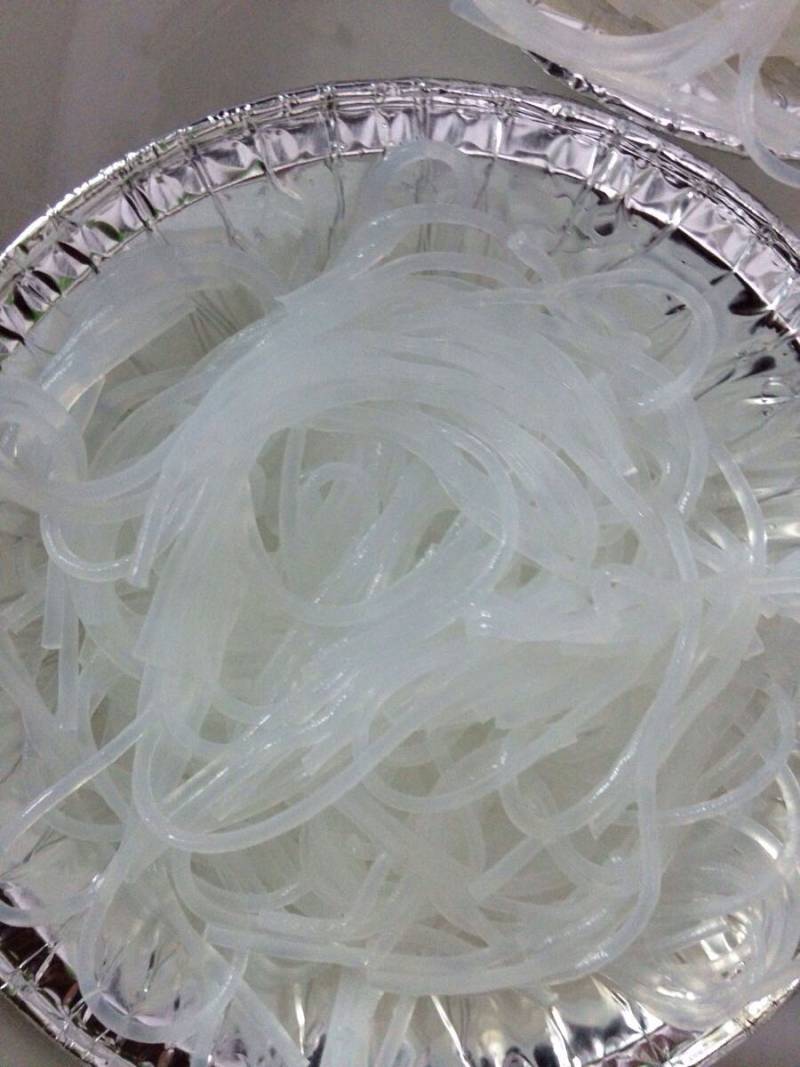 Steps for Steamed Vermicelli with Baby Squid