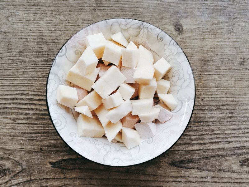 Steps to Make Sweet Potato and Taro Congee