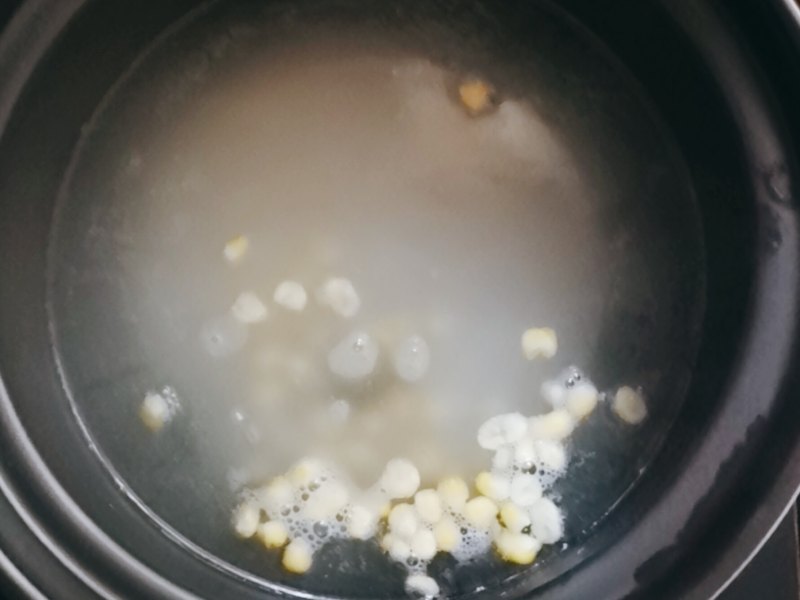 Steps to Make Sweet Potato and Taro Congee