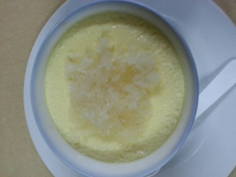 Imitation Bird's Nest Steamed Egg