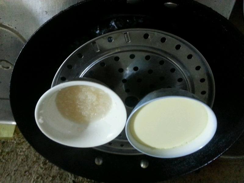 Imitation Bird's Nest Steamed Egg Preparation Steps