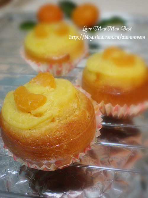 Custard Sweet Roll (Orange Flavor)