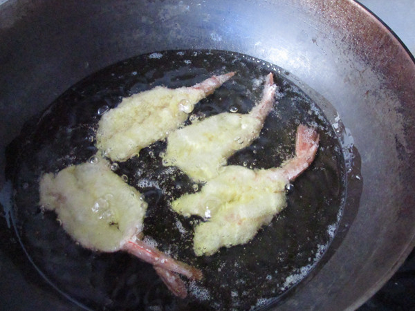 Tempura cooking steps