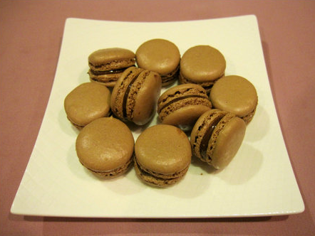 Chocolate Macarons