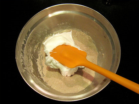 Chocolate Macarons Making Steps