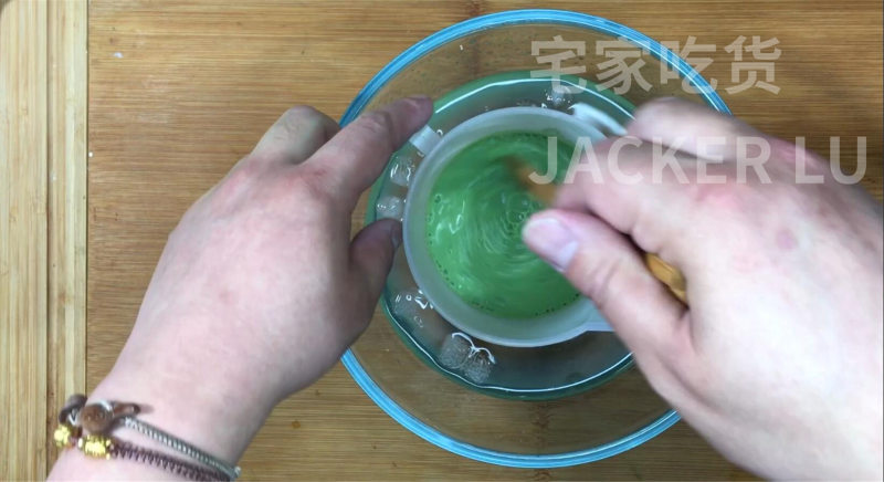 Matcha Cream Pudding Mousse, a refreshing and smooth dessert with a sweet and milky flavor, perfect for hot summer days. Cooking steps