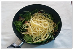 Steps to Cook Beef and Spinach Pasta