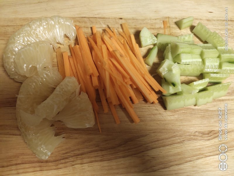 Steps for Making Potato Bacon Cucumber Salad