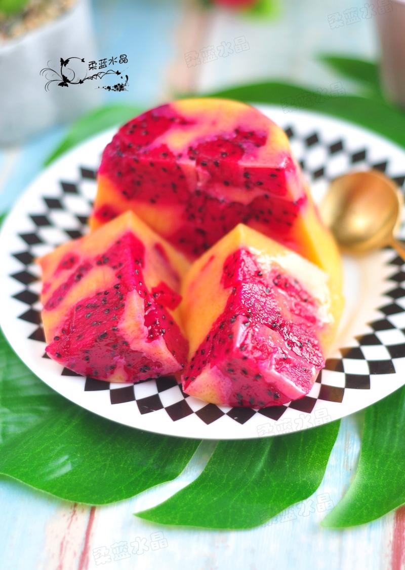 Dragon Fruit Pudding