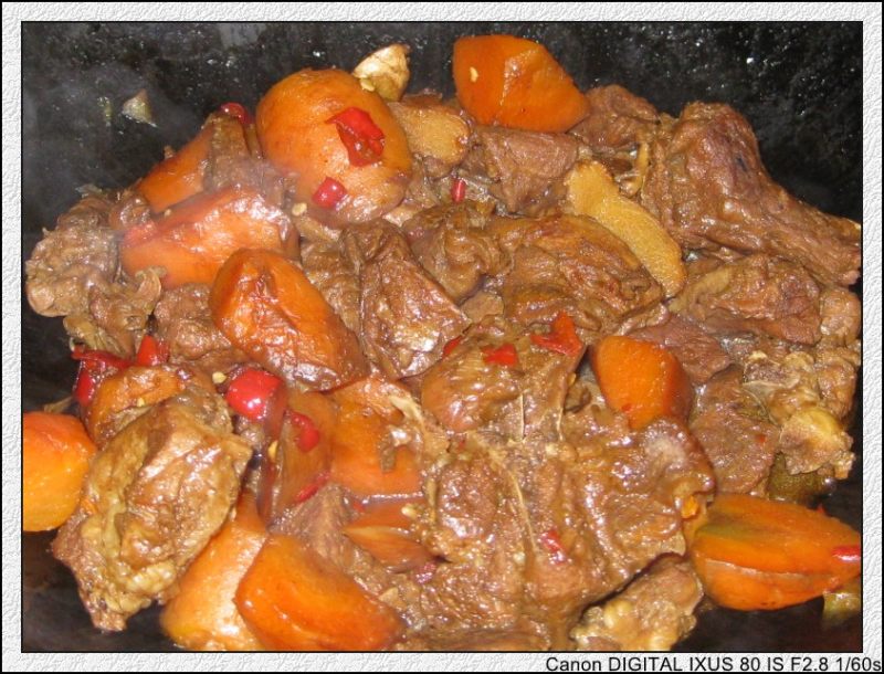 Steps for Making Braised Lamb with Carrots