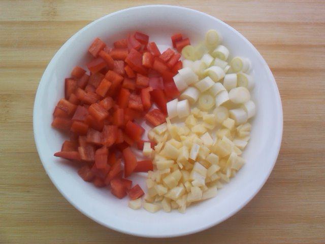 Steps for making Cucumber Salad