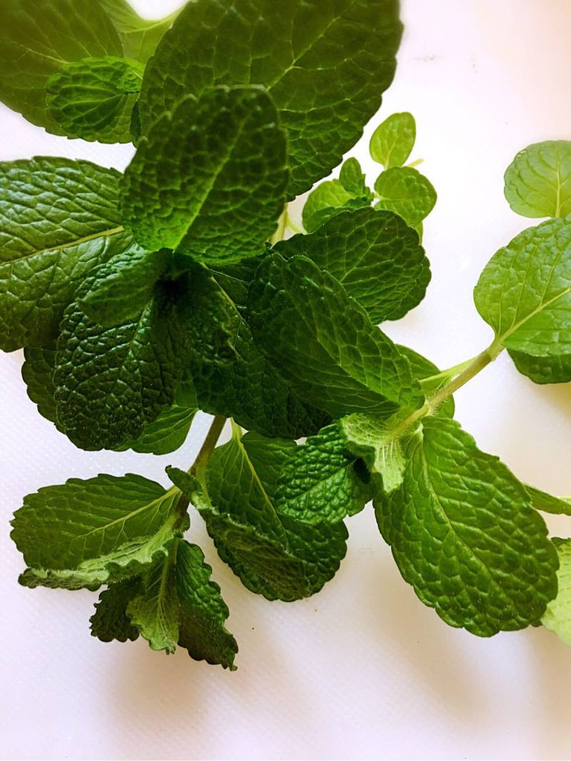 Steps for Making Mint Strawberry Smoothie