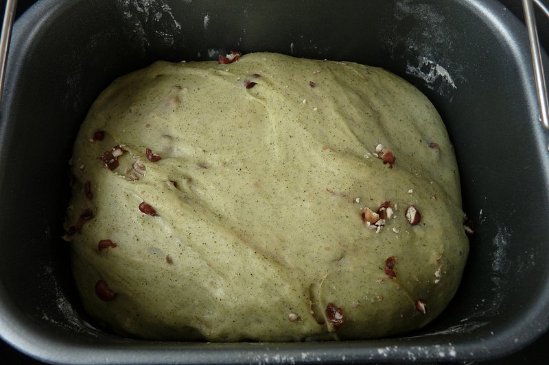 Artemisia Red Bean Bun Making Steps