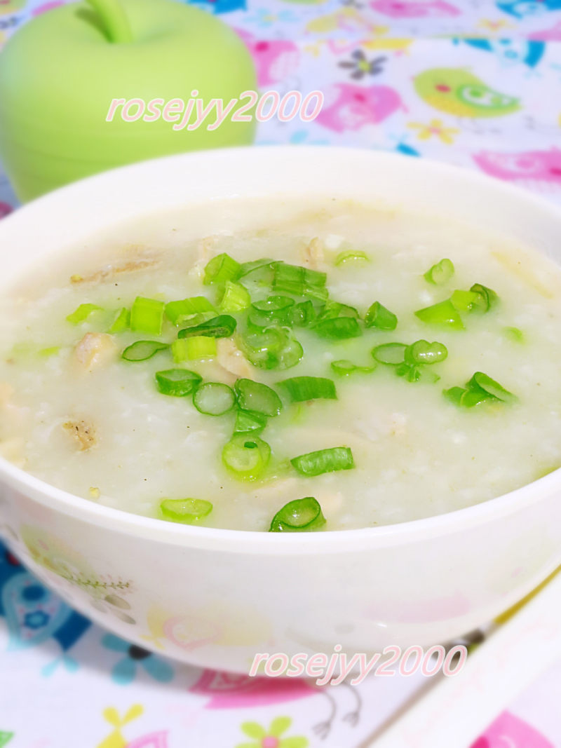 Sheng Gun Chicken Congee