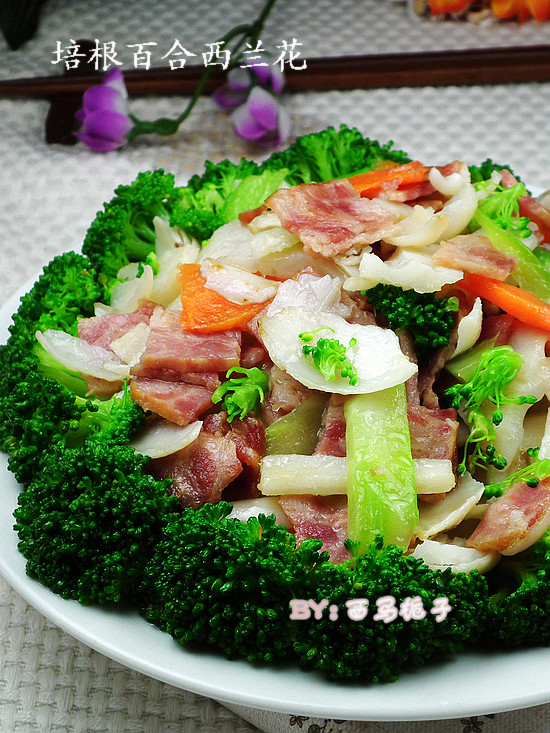 Autumn Mix and Match Health Salad - Bacon Lily Broccoli