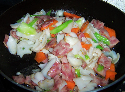 Autumn Mix and Match Health Salad - Bacon Lily Broccoli Cooking Steps