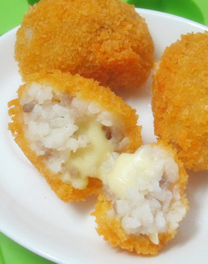 【Cheese Rice Balls】Making Steps