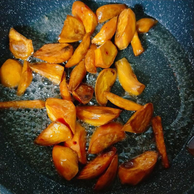 Steps to Make Sweet Potato in Sugar Frost