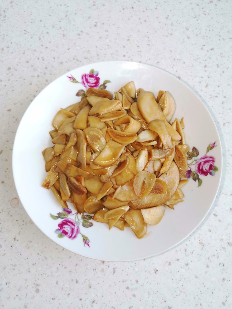 Laba Garlic Stir-Fried King Oyster Mushrooms